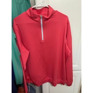 Peter Millar Men's L Perth Stretch Terry 1/4 Zip Pullover